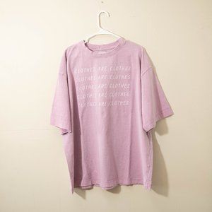 AE x WE Clothes are Clothes Boxy Tee (Large)